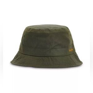 Barbour sport bucket hat, olive green, size small, worn once!